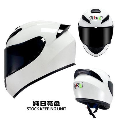A locomotive helmet