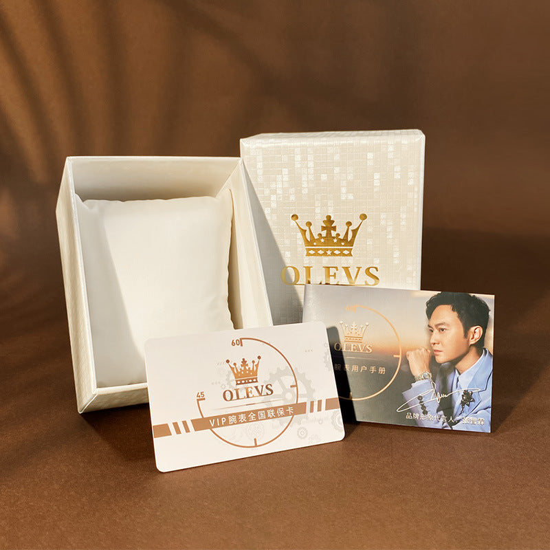 Custom watch design A watch packaging box gift bag set