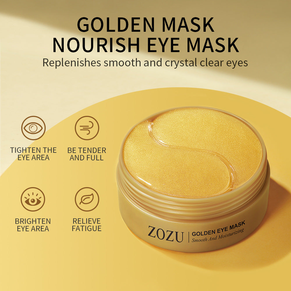 A Full English eye mask ZOZU gold avocado moisturizing and moisturizing, cross-border foreign trade skin care products live broadcast wholesale