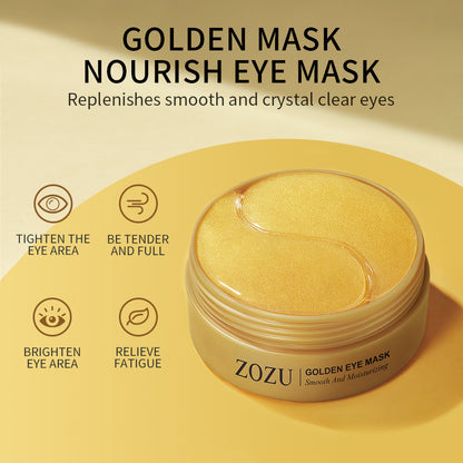 A Full English eye mask ZOZU gold avocado moisturizing and moisturizing, cross-border foreign trade skin care products live broadcast wholesale