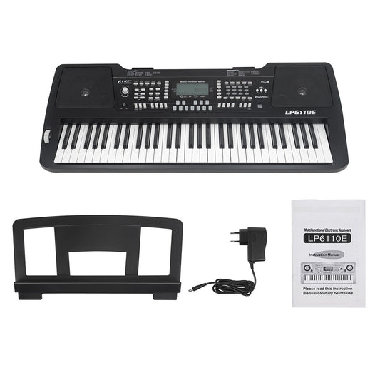 A Smart 61-key electronic piano Multifunctional digital electronic organ Keyboard piano Adult beginner professional teaching piano