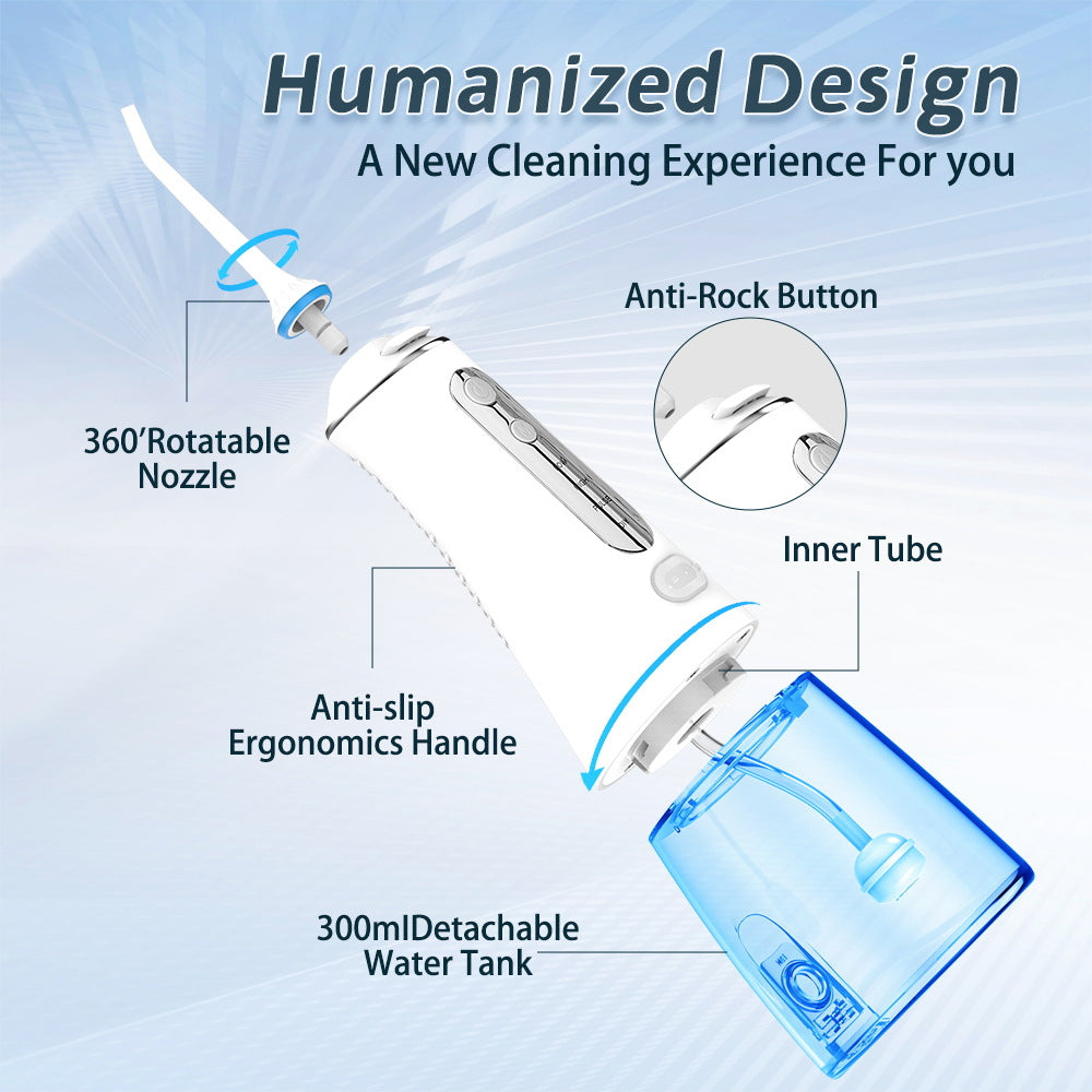 A Electric tooth flusher