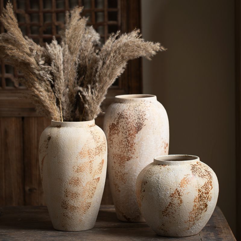 A ceramic vase