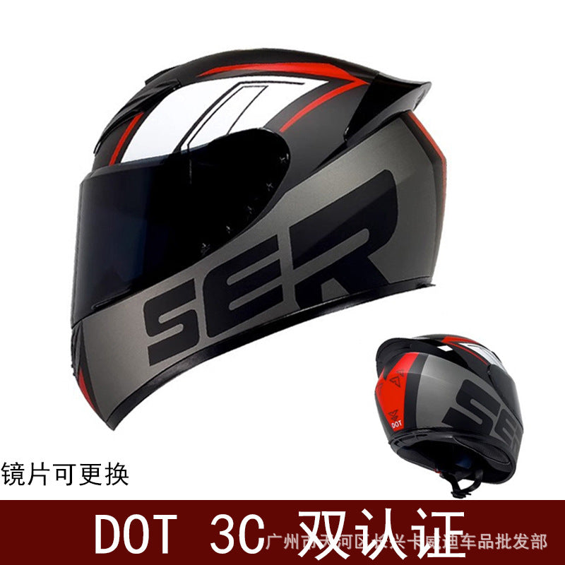 A locomotive helmet