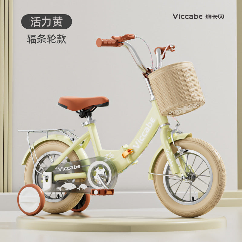 A children's bicycle