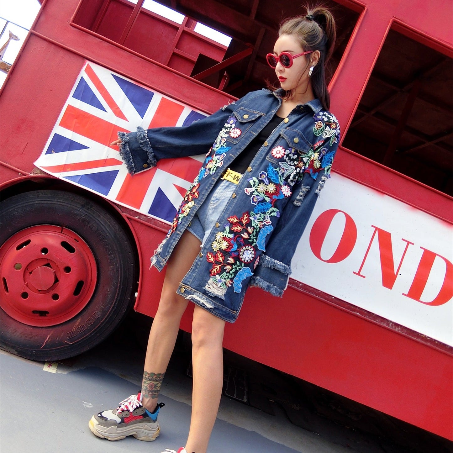 A denim jacket