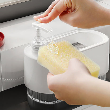 A detergent sub-bottle press box
