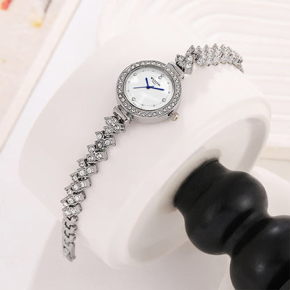 A new diamond bracelet women's watch quartz watch light luxury niche women's watch fashion watch