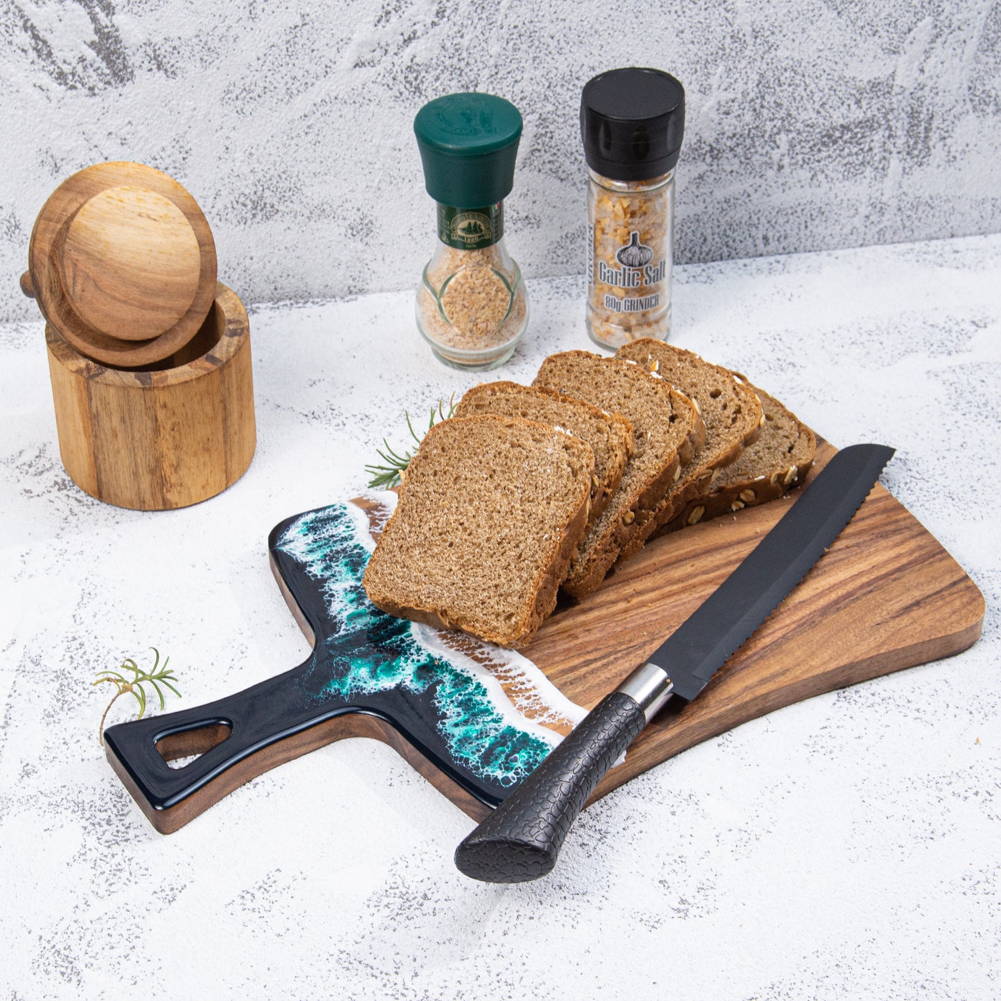 A Acacia wood cutting board cutting board whole wood steak plate fruit bread chopping board kitchen household solid wood