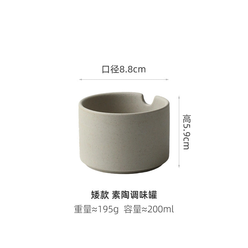 A ceramic spice jar