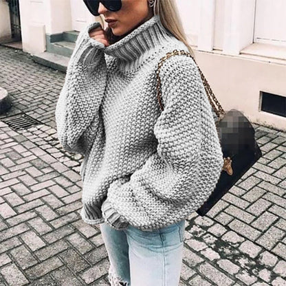 A sweater knitted sweater