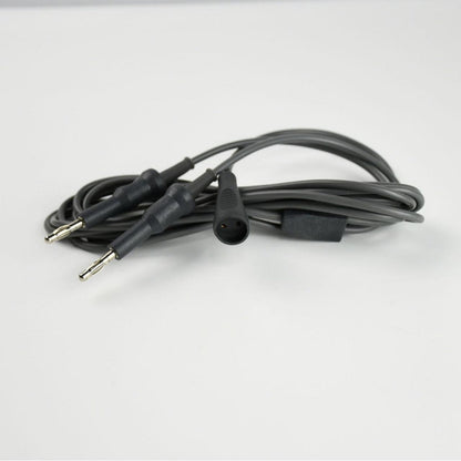 A Reusable bipolar coagulation clamp cable 4mm banana plug connection snake ESU-006C