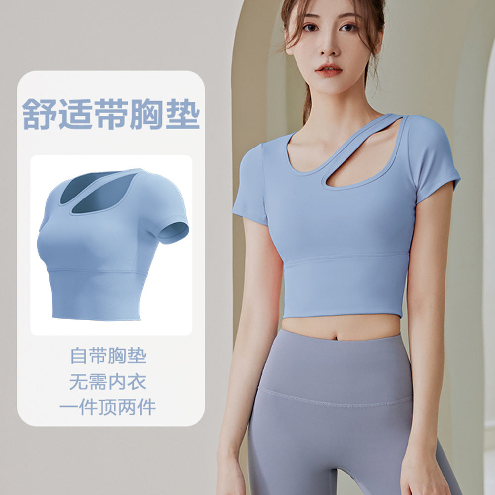 A No Embarrassment Line Yoga Pants Peach Hip Lift Leggings High Waist Belly Sports Naked Yoga Pants Women
