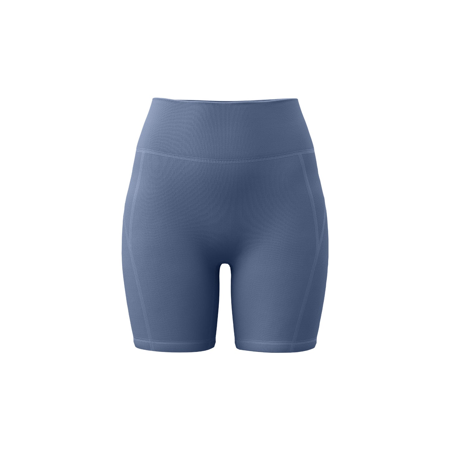 A Xia Wu T high waist hip lift tight nude five points yoga pants women's running sports fitness yoga shorts