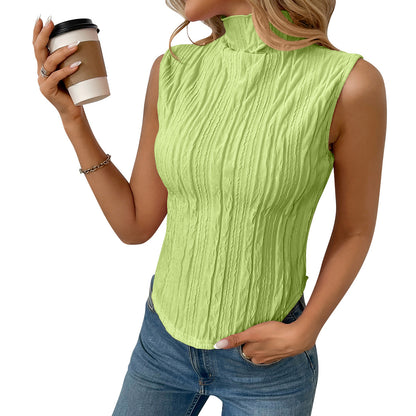 Europe, America, cross-border Amazon independent station 2025 summer new sexy Spice Girl Y2K sleeveless short women's vest