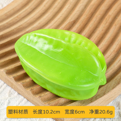 A simulated plastic vegetable spot wholesale props children's teaching aids plastic fake fruit eggplant potato carrot model