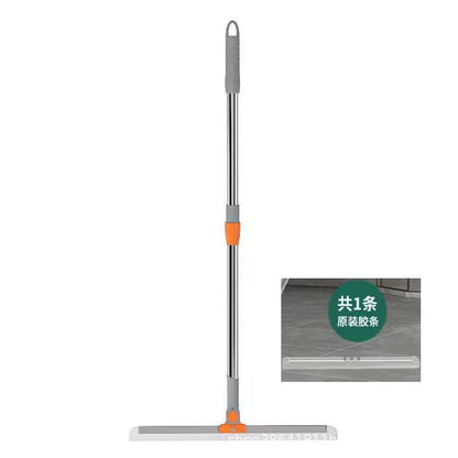 A magic broom silicone scraping non-stick hair bathroom floor