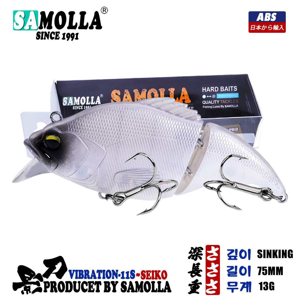 A Realistic Multi-section Swimbait  Slow Sinking