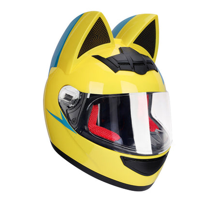 A locomotive helmet