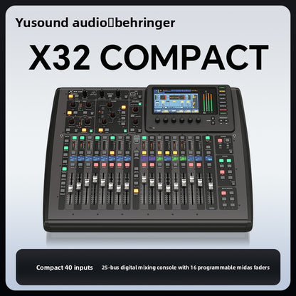 X32 X32C X32P X32R wing خلاط رقمي مسرح الأداء