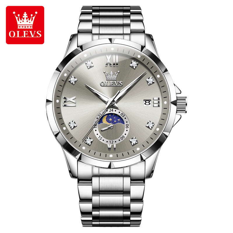 Custom watch design A Watch Diamond Calendar Quartz Watch
