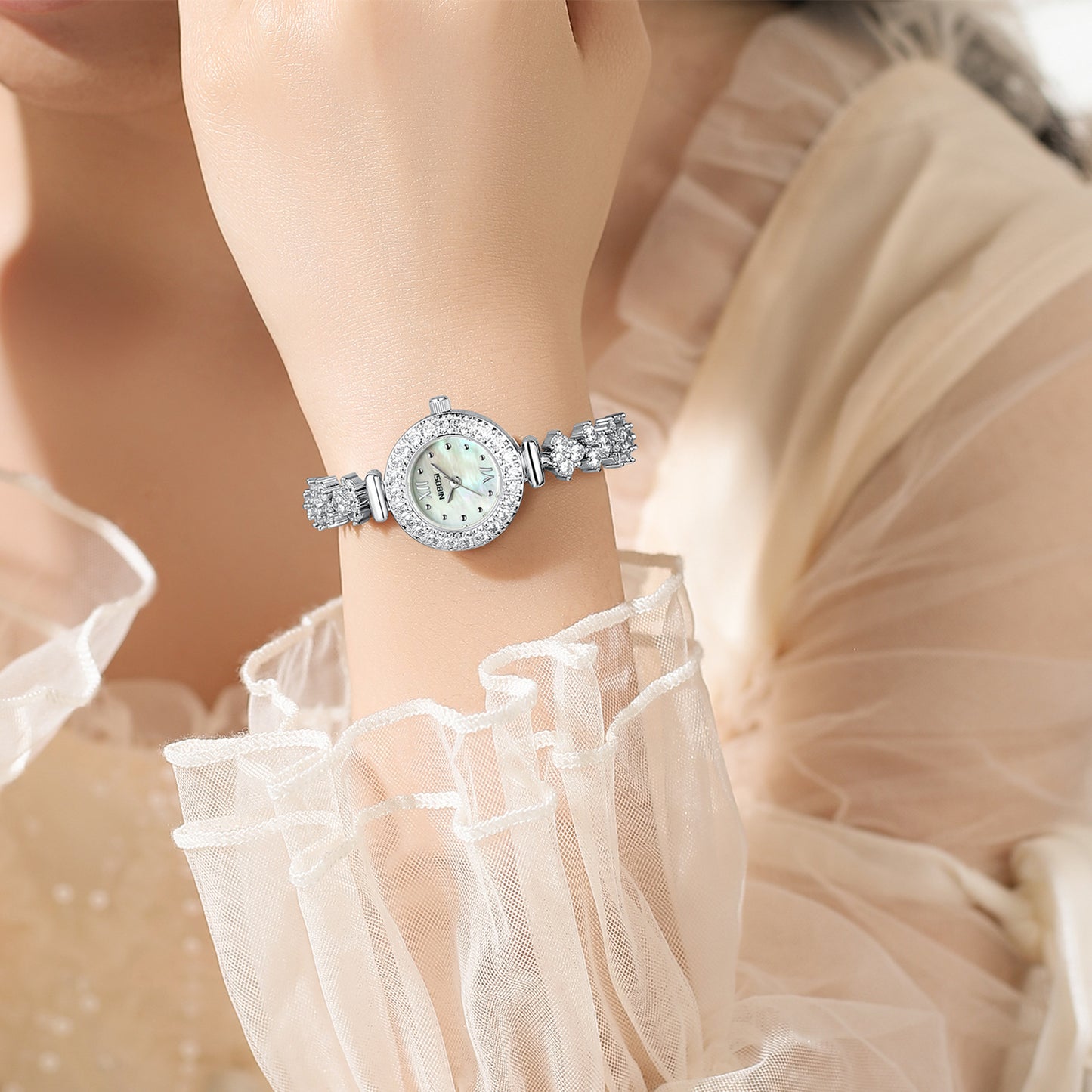 Custom watch design A Mother of Pearl Dial Watch