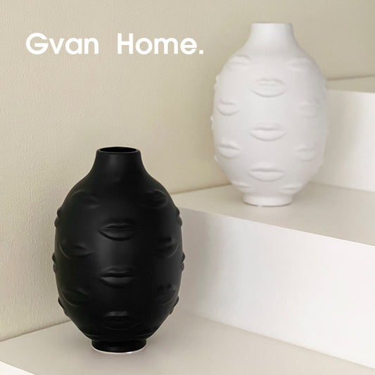A ceramic vase
