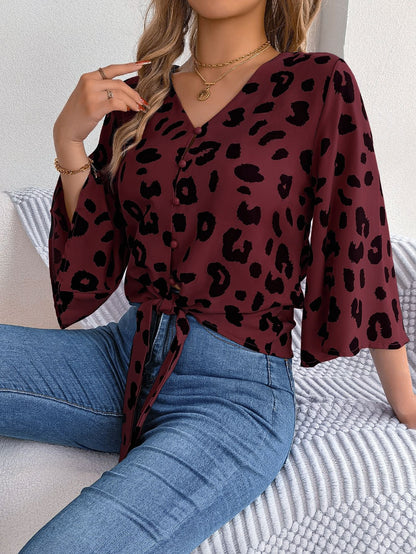A women's spring and summer top