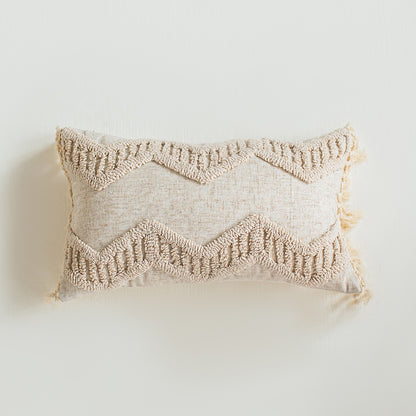 A throw pillow pillowcase