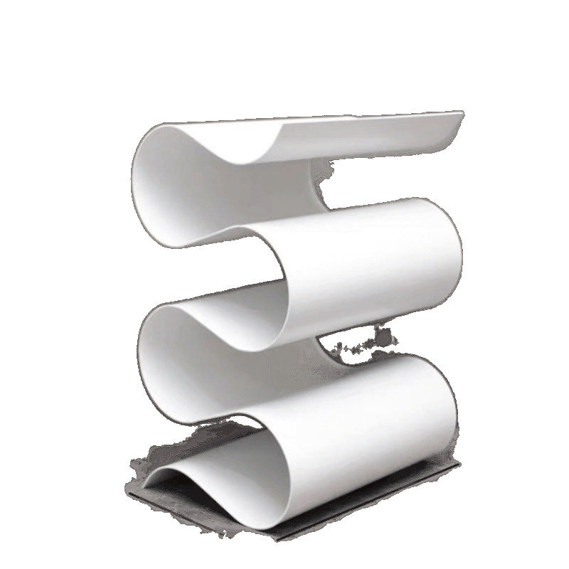 A wine ornament wine rack