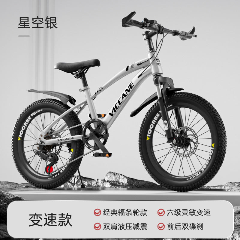 A children's bike variable speed mountain bike