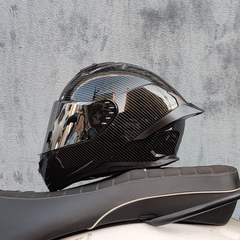 A locomotive helmet