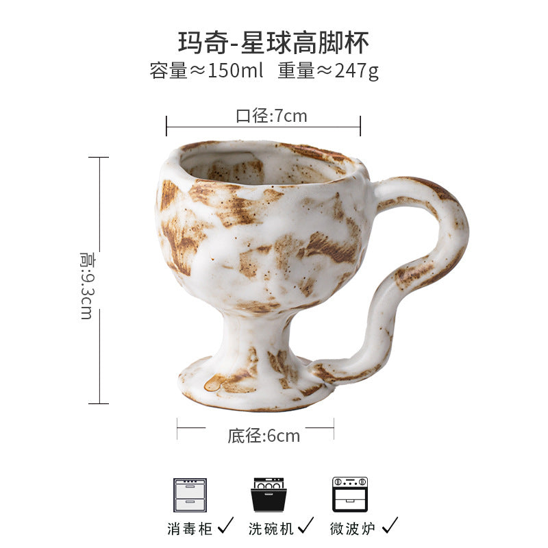 A ceramic cup