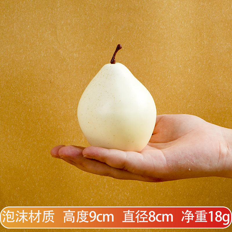 A Simulated fruits, fake fruits, apples, oranges, oranges, models, plastic decorations, ornaments, shooting props, children's teaching aids