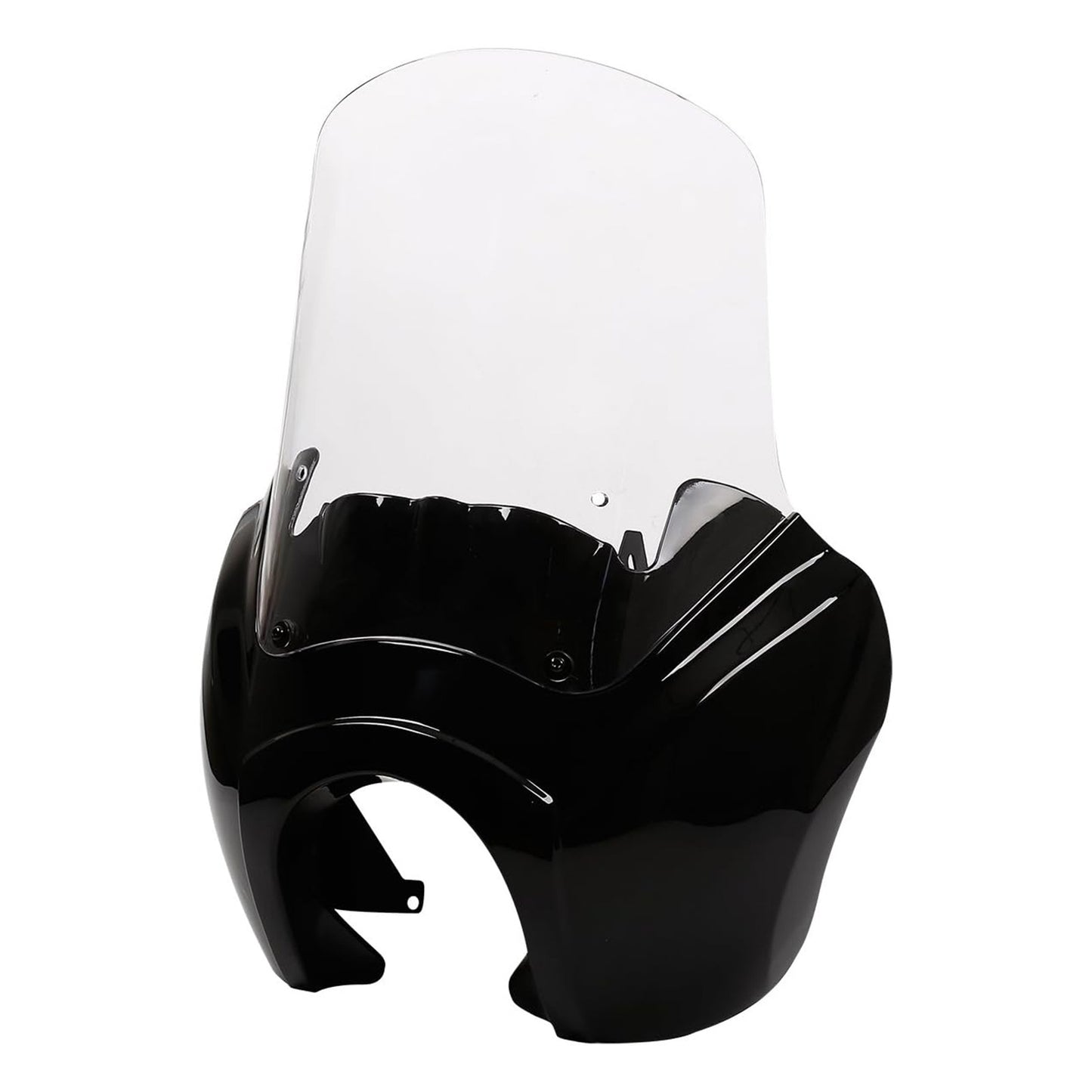 A suitable for Harley Dana modified retro headlight hood windshield front car headlight fairing 07-17