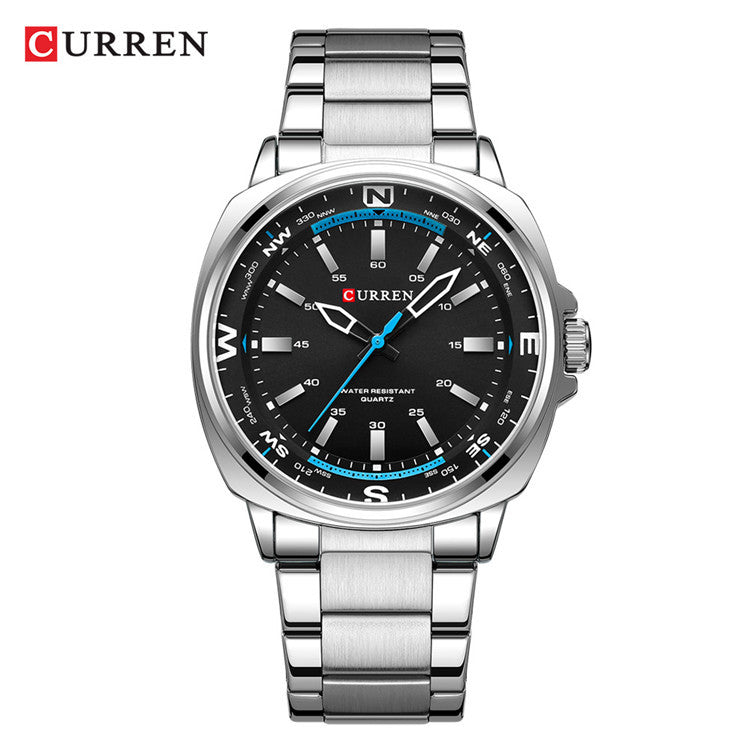 A  the new 8455 simple foreign trade hot-selling watch men's watch fashion casual personality popular - Mixbatch