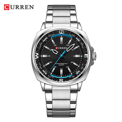 A  the new 8455 simple foreign trade hot-selling watch men's watch fashion casual personality popular - Mixbatch