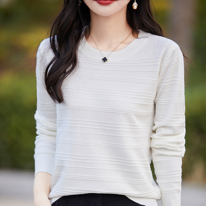 A knit top