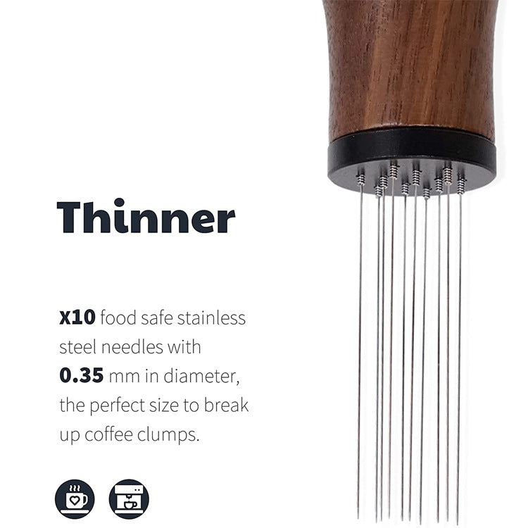 A coffee tool in the shape of a gourd 10-pin espresso mixer mixer powder mixer