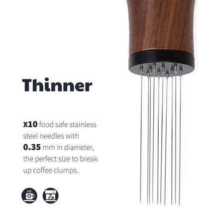 A coffee tool in the shape of a gourd 10-pin espresso mixer mixer powder mixer