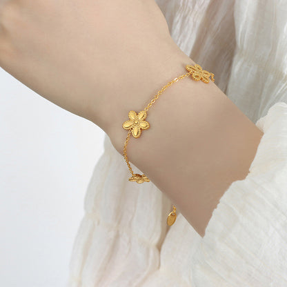 A bracelet necklace jewelry
