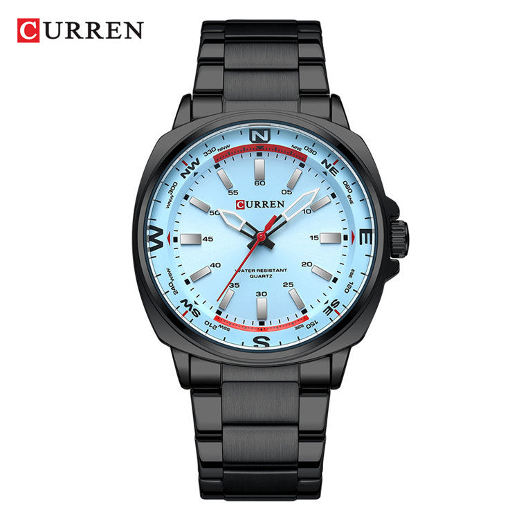 A  the new 8455 simple foreign trade hot-selling watch men's watch fashion casual personality popular - Mixbatch