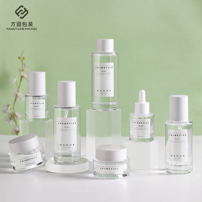 A Spot new printable cosmetics glass bottle cream bottle essence dropper bottle lotion bottle dropper essential oil bottle - Mixbatch