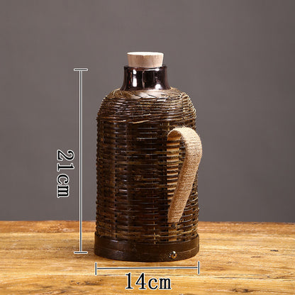 A bamboo kettle