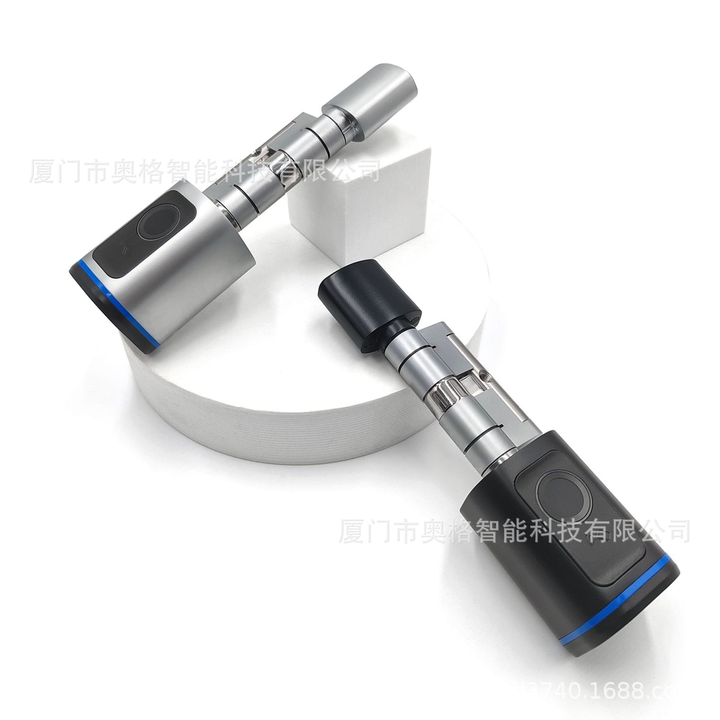A 70mm smart lock cylinder combination lock fingerprint lock smart lock apartment lock wooden door lock graffiti APP