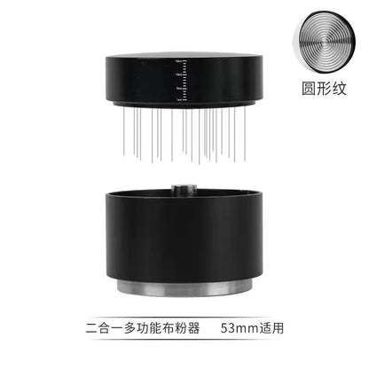 A Italian coffee powder press Multifunctional two-in-one constant pressure powder press Hammer cloth powder press powder loose powder three-in-one