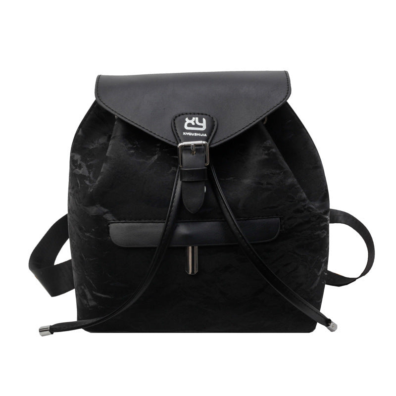 A niche fashion backpack woman