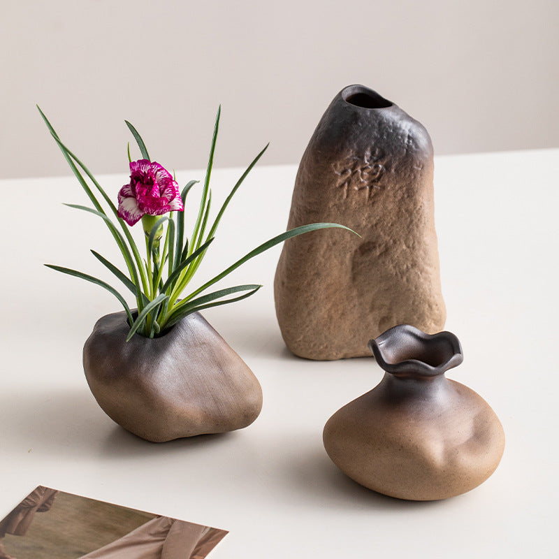 A ceramic vase ornament