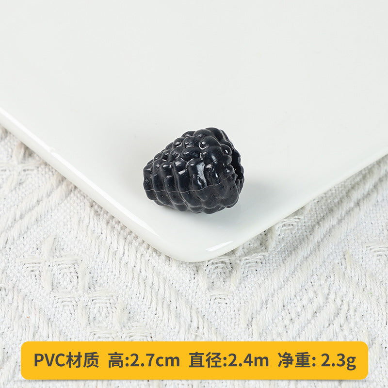 A Fake fruit slice Lemon slice Watermelon slice Fake cherry decoration photo Fruit props High imitation fruit slice model