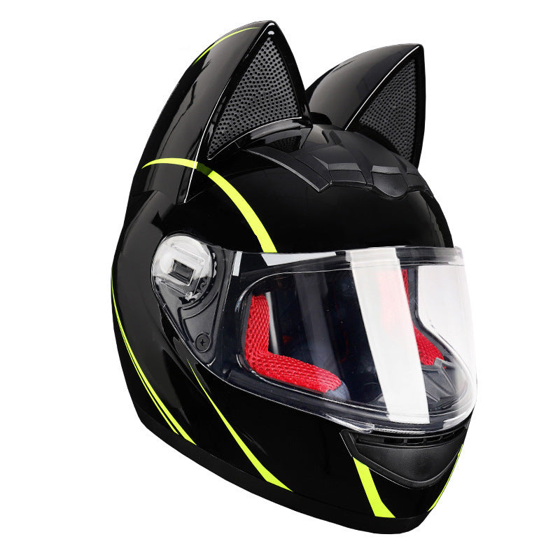 A locomotive helmet